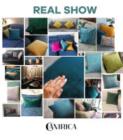 Funda de Almohada de Terciopelo Suave Tamaño Estándar 30x50cm/40x40cm/45x45cm/50x50cm - details 6