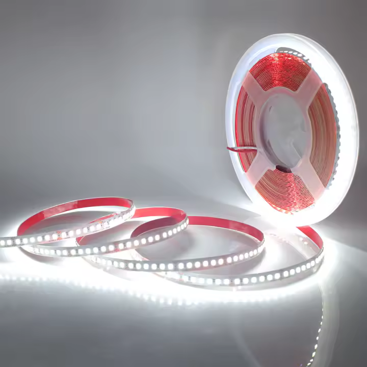 GAHADA Luces de Tira LED 5M o 10M 12V 24V 180LEDs/m Decoración de Habitación Blanco Cálido - 1