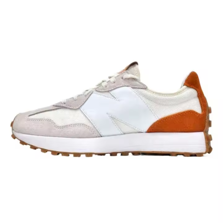 100% auténtico Leten NB 327 blanco naranja Retro Casual deportes para hombres mujeres zapatillas de deporte Unisex zapatos para correr - 1