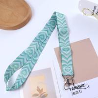 Llavero con cinta para correas, correa para teléfono móvil, soporte para etiqueta de nombre, cordón de corazón, correa para el cuello de amor, soporte para insignia, tarjeta de identificación, cuerda para colgar - details 6