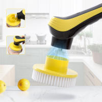 Cepillo de limpieza eléctrico USB, herramienta de limpieza giratoria, 10 en 1, utensilios de cocina y baño - details 9