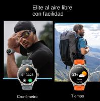 Reloj inteligente deportivo para hombre, dispositivo con Bluetooth, asistente de voz, llamada, batería de 710mah, pantalla HD de 1,85 pulgadas, linterna, rastreador de salud remoto - details 9