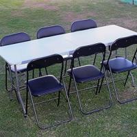 meas plegable, mesa maleta, silla plegable