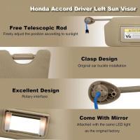 Honda Accord 2008-2017 coche izquierdo conductor derecho pasajero 83280TA5A51ZA 83280TA0A51ZA luz de visera - details 3