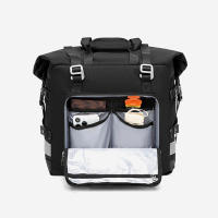 Bolsa de montañismo 20L táctica para acampar al aire libre Universal motocicleta impermeable bolsa interior extraíble, bolsa lateral para equipo - details 6