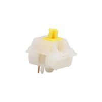 Gateron switches milky yellow pro red ear Lubed Switch SMD RGB mx stem switch for nical keyboard 5pin - details 3