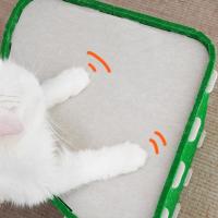 Cama para gatos resistente al desgaste, plegable, ahorradora de espacio, semi-cerrada, transpirable y desmontable de fieltro. - details 2