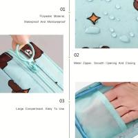 Bolsa de almacenamiento de tampones de servilleta sanitaria para mujer, bolsa organizadora portátil impermeable, bolsa de servilletas sanitarias con patrón - details 3