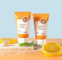 LAIKOU VC crema protectora solar Protector solar Facial Spf50 Gel loción de aislamiento crema blanqueadora cremas hidratante Facial 30g - details 13