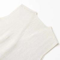 Suéter de punto sin mangas con cuello en V para mujer, suéter elegante de moda con botones delanteros - details 8