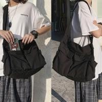 Bolso de hombro de lona para ropa de trabajo, bandolera Retro de gran capacidad, nuevo bolso de mensajero para clase de estudiante - details 0