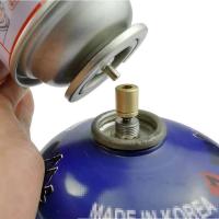 Convertidor para acampar, quemador, junta, adaptador de contenedor, accesorios para estufa de gas al aire libre, adaptador de llenado de propano - details 14