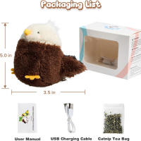 Juguete Inteligente para Gatos Rana de Plegado Interactiva Ejercicio de Caza para Gatos Interior - details 14
