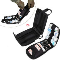Kit médico táctico para exteriores, paquete de torniquete de primeros auxilios, bolsa de herramientas Molle Militar, equipo de supervivencia de rescate para viajes, senderismo y Camping - details 5