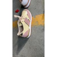 Zapatillas de deporte con plataforma para mujer, zapatos para correr al aire libre vulcanizados cómodos de moda con retazos de cuero informales, - details 5