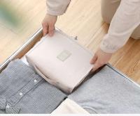 Bolsa de Higiene Personal Impermeable Almacenamiento Colgante de Malla con Bolsillos para Viajes - details 2