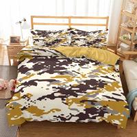 Juego de Ropa de Cama de Camuflaje 3D Cubierta de Edredón Suave con Funda de Almohada para Niño, Niña, Adulto Textil para el Hogar Cool - details 12