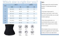MELEDE Sweat Waist Trainer for Women Two Belts, Neoprene Workout Corset Waist Trainer Cincher Trimmer Shaper - details 0