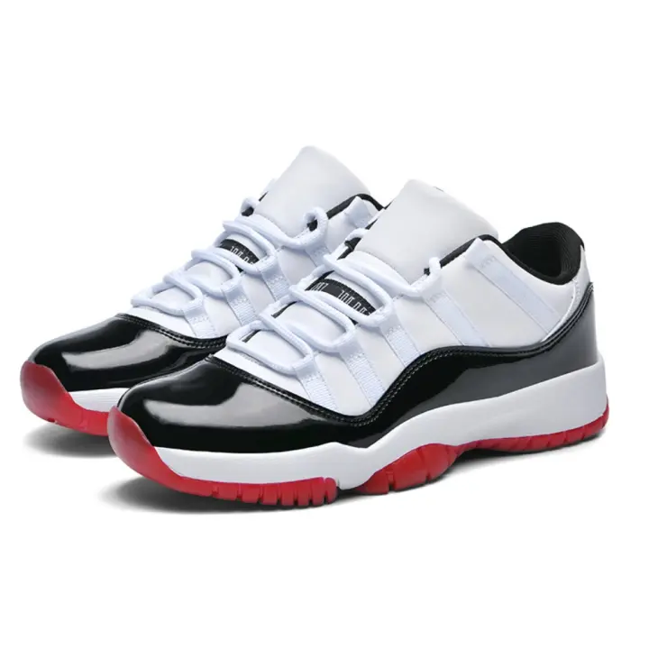 Zapatillas de baloncesto Low Top Antideslizantes Wearable Sneakers Zapatillas azules - 1