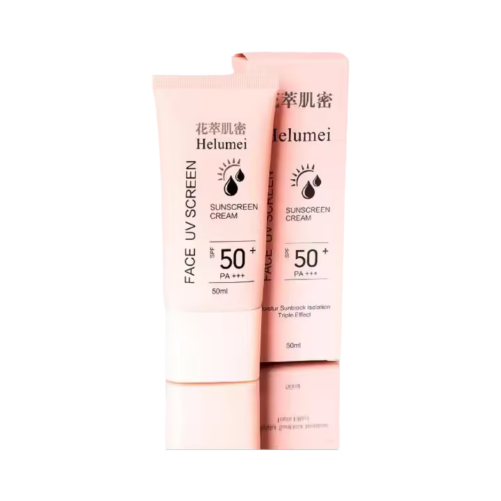 Crema de Pantalla SPF 50+ Lotion de Aislamiento Hidratante Blanqueador 50ml - 1
