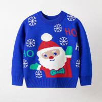Suéter informal tejido con estampado de renos para niños y niñas, suéteres de árbol de Navidad, ropa cálida para bebés, Año Nuevo - details 2