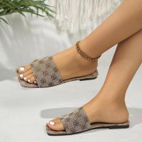 Chanclas antideslizantes para mujer, cómodas zapatillas planas, zapatos informales de playa al aire libre, verano, 2024 - details 2