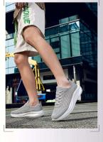 Deportes de moda para hombres grandes con parte superior de malla transpirable, suela ligera de EVA, zapatos de estilo para caminar en primavera y verano - details 4