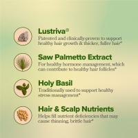 Cápsulas de Soporte para Crecrecimiento del Cabello Nutrición para Cabello Grueso y Largo para Mujeres Vitaminas para Pérdida de Cabello y Delgadez - details 2