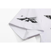 Nueva colección de verano con logotipo impreso frontal, camiseta deportiva de algodón puro con cuello redondo para hombre, camisa informal de estilo básico para pareja - details 6