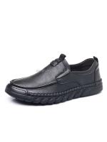Nuevos zapatos informales de vaca real antideslizantes de cuero genuino 2024 hechos a mano de alta calidad para hombres - details 0
