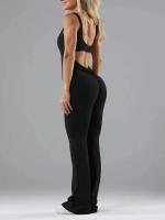 Monos de Yoga de Espalda Descubierta Estilo de Gimnasio Sexy para Mujeres - details 11