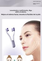 Masajeador Facial Manual V Face Roller Lift Belleza Reafirmante Tamaño de mordida Masajeador facial - details 4