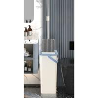 Fregona plana con cabezal de fibra ultrafina, juego de cubo de fregona giratoria y fregona reemplazable para limpieza de suelos - details 12