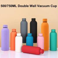 Taza Termo de Acero Inoxidable Pequeña 500/750ML Ideal para Deportes al Aire Libre Cubierta Gruesa - details 0