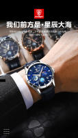 Nuevo reloj multifunción luminoso suizo para hombre, reloj de cuarzo resistente al agua - details 3