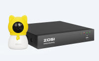 ZOSI 4MP 2,5K Cámara IP WiFi Interior Bebé con 360° Vigilancia Detección de Llanto Visión Nocturna Audio Bidireccional Modo Música - details 15