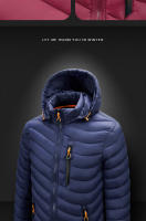CHRLCK-Chaqueta de senderismo para hombre, abrigo impermeable, cortavientos térmico a prueba de viento, talla grande - details 12
