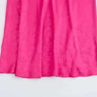 Vestido midi cansado de estilo europeo y americano para mujer, decoración de encaje, jacquard, cuello colgante, 2024ZAR4 - details 8