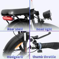 FAFREES F20 Bicicleta Eléctrica, Motor de 250W, Batería de 36V 16Ah, Neumáticos Anchos de 20*3 pulgadas, Velocidad Máxima de 25km/h, Autonomía de 60-80km, SHIMANO de 7 Velocidades, Frenos de Disco Mecánicos, Tracción Trasera, Pantalla LCD- Gris - details 10