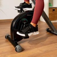 Estática Plegable con Volante de Inercia X-Bike, Sistema Silence Fit, Con y Sin Respaldo, Manillar y Sillín Regulable, Pulso, Pantalla LCD, Soporte para dispositivos, Ruedas - details 20