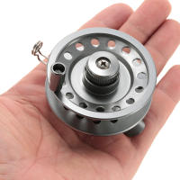 Carrete de aleación de aluminio para diestros, carretes lisos de mosca de hielo, accesorios de pesca - details 37