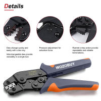 Alicates de Sujetación WOZOBUY SN-48B de Precisión Alta 0.5-2.5mm Herramientas Eléctricas para Coche con Terminales de Cable de 2.8 4.8 6.3 - details 4