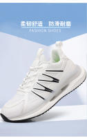 Estilo de pareja versátil para hombres y mujeres, zapatos para correr ligeros e informales para exteriores, zapatos deportivos nuevos - details 7