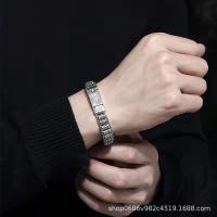Pulsera hombre personalidad vintage pulsera mujer premium sense - details 6