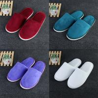 Zapatillas todo incluido para hombre y mujer, zapatillas desechables para Hotel, hospitalidad, viajes, cómodas sandalias deslizantes transpirables multicolores - details 21