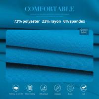 Uniforme para enfermería de Hospital, Tops para cirugía, camisas de manga corta para mujer, ropa de trabajo para clínica Dental, blusa de enfermera, ropa de médico negra - details 2