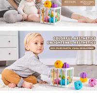 Juguetes Educativos Montessori para bebés, clasificación de formas, ejercicio de la Coordinación mano-ojo para mejorar la percepción 3D - details 10