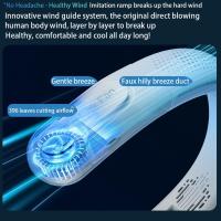 Ventilador de Cuello Portátil sin Aspiradores Recargable 5000 mah 3 Velocidades - details 2