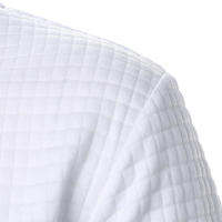 Cuadros de hombre, chaqueta con cremallera y cuello alto, nuevo estilo e - details 13