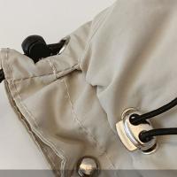 Bolso de lona con cordón de estilo coreano, bandolera de nailon de Color sólido, bolso de hombro, cartera, bolso para teléfono móvil, trabajador de oficina - details 3